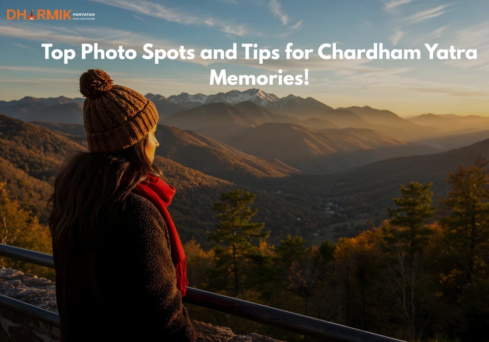 Pilgrims on the Best Chardham Yatra Package 2026 with comfortable travel, VIP Darshan and scenic Himalayan views.